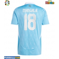 Belgien Orel Mangala #18 Auswärtstrikot EM 2024 Kurzarm